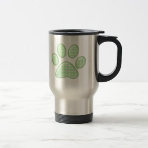 Mug De Voyage patte de chat de guingan - vert
