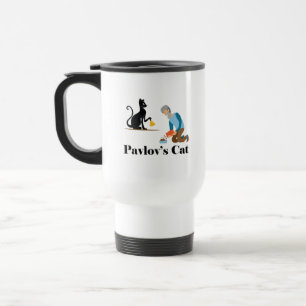 Mug De Voyage Pavlov's Cat Funny Psychology