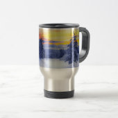 Mug De Voyage Paysage d'hiver (Devant droit)