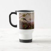 Mug De Voyage Paysage tropical avec dix colibris (Gauche)