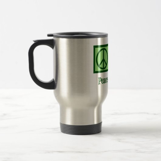 Mug De Voyage Peace Love Adapted PE Enseignant (Gauche)