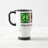Mug De Voyage Peace Love ergothérapie mignonne OT (Gauche)