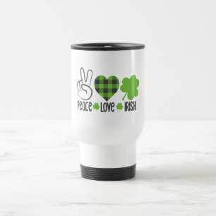 Mug De Voyage Peace Love Irish-60682