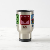 Mug De Voyage Peace Love Therapy (Centre)