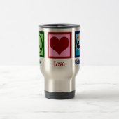 Mug De Voyage Peace Love Water Polo (Centre)