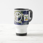 Mug De Voyage Peace on earth (Devant droit)