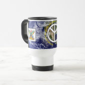 Mug De Voyage Peace on earth (Devant gauche)