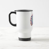 Mug De Voyage Peacock coloré (Gauche)