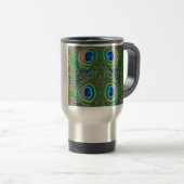 Mug De Voyage Peacock Feathers (Devant droit)