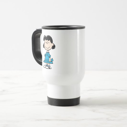 Mug De Voyage PEANUTS | Lucy (Devant gauche)