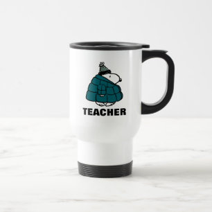 Mug De Voyage Peanuts   Warm & Cozy Teacher