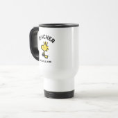 Mug De Voyage Peanuts | Woodstock Looking Ahead Teacher (Devant gauche)