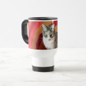 Mug De Voyage Pearl Cat sur l'Afghanistan (Devant gauche)