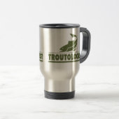 Mug De Voyage Pêche à la truite (Devant droit)