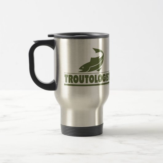 Mug De Voyage Pêche à la truite (Gauche)