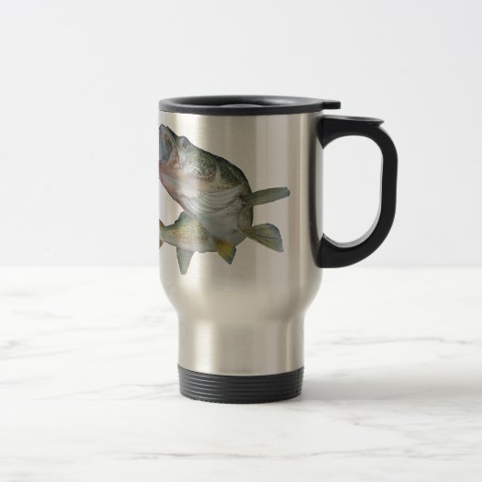 Mug De Voyage Pêche de brochets vairons (Droit)