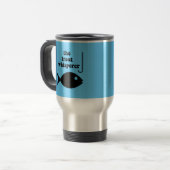 Mug De Voyage pêche de whisperer de truite (Devant gauche)