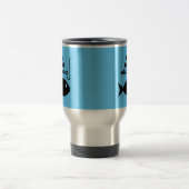 Mug De Voyage pêche de whisperer de truite (Centre)