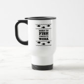Mug De Voyage Pêche drôle (Gauche)