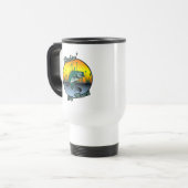 Mug De Voyage Pêche Grosse Bouche Chemises de pêche (Devant gauche)