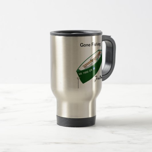 Mug De Voyage Pêche libre (Devant droit)