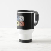 Mug De Voyage Pêche Rétro Hotte de poisson (Devant droit)