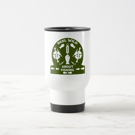 Mug De Voyage Pêche saumon Canada (Centre)