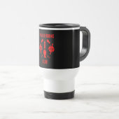 Mug De Voyage Pêche saumon Canada (Devant droit)