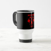 Mug De Voyage Pêche saumon Canada (Devant gauche)