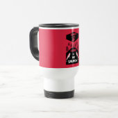 Mug De Voyage Pêche saumon Canada (Devant gauche)