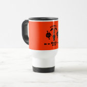 Mug De Voyage Pêche Saumon sauvage (Devant gauche)
