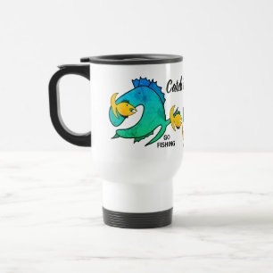 Mug De Voyage Pêche terminée Capture et manger