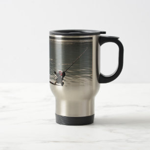 Mug De Voyage Pêche terminée Pas De Travail Aujourd'Hui