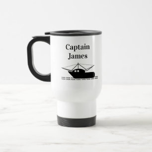 Mug De Voyage Pêcheurs de crevettes personnalisables
