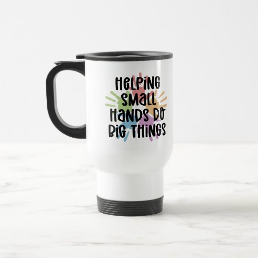 Mug De Voyage Pediatric OT ergothérapeute OT Dons (Gauche)