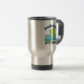 Mug De Voyage Pédiatrique PT Rex Thérapeute physique (Devant droit)