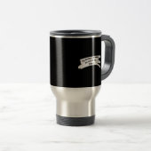 Mug De Voyage Peindre le message de paix effacer (Devant droit)