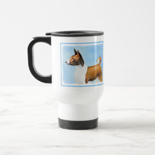 Mug De Voyage Peinture Basenji - Belle Art Original