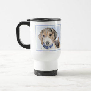 Mug De Voyage Peinture beagle - Cute Original Chien Art