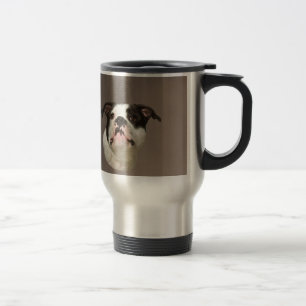 Mug De Voyage Peinture couleur d'eau Bulldog