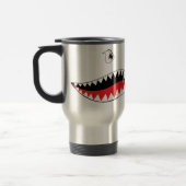 Mug De Voyage Peinture de bouche de requin (Gauche)