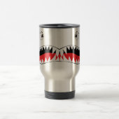 Mug De Voyage Peinture de bouche de requin (Centre)