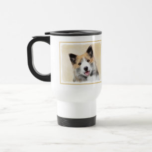 Mug De Voyage Peinture islandaise pour chien de mer - Art origin
