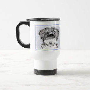 Mug De Voyage Peinture Tibétaine Terrier - Cute Original Chien A