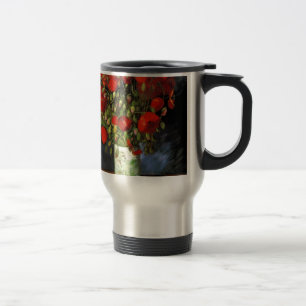 Mug De Voyage Peinture vintage de Van Gogh Fleurs Vase Fleuris