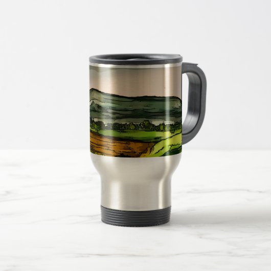 Mug De Voyage Pendle Hill (Devant droit)