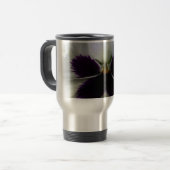 Mug De Voyage Pensée violette et blanche (Devant gauche)