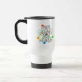 MUG DE VOYAGE PENSEZ À UN PROTON ET RESTEZ POSITIF (Gauche)