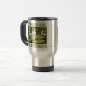 Mug De Voyage Pensez au chêne vert (Devant gauche)
