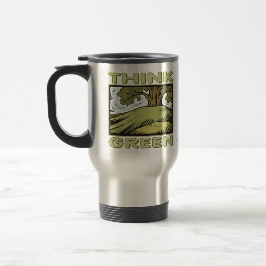 Mug De Voyage Pensez au chêne vert (Gauche)